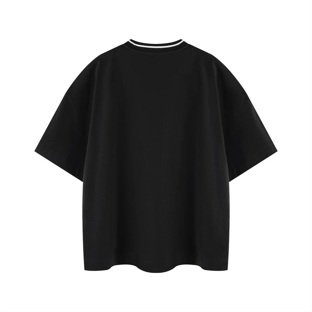 Unisex Boxy Ribbed T-Shirt