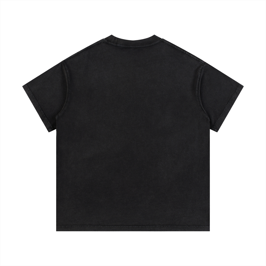 Vintage Wash Cotton T-Shirt - Premium Streetwear