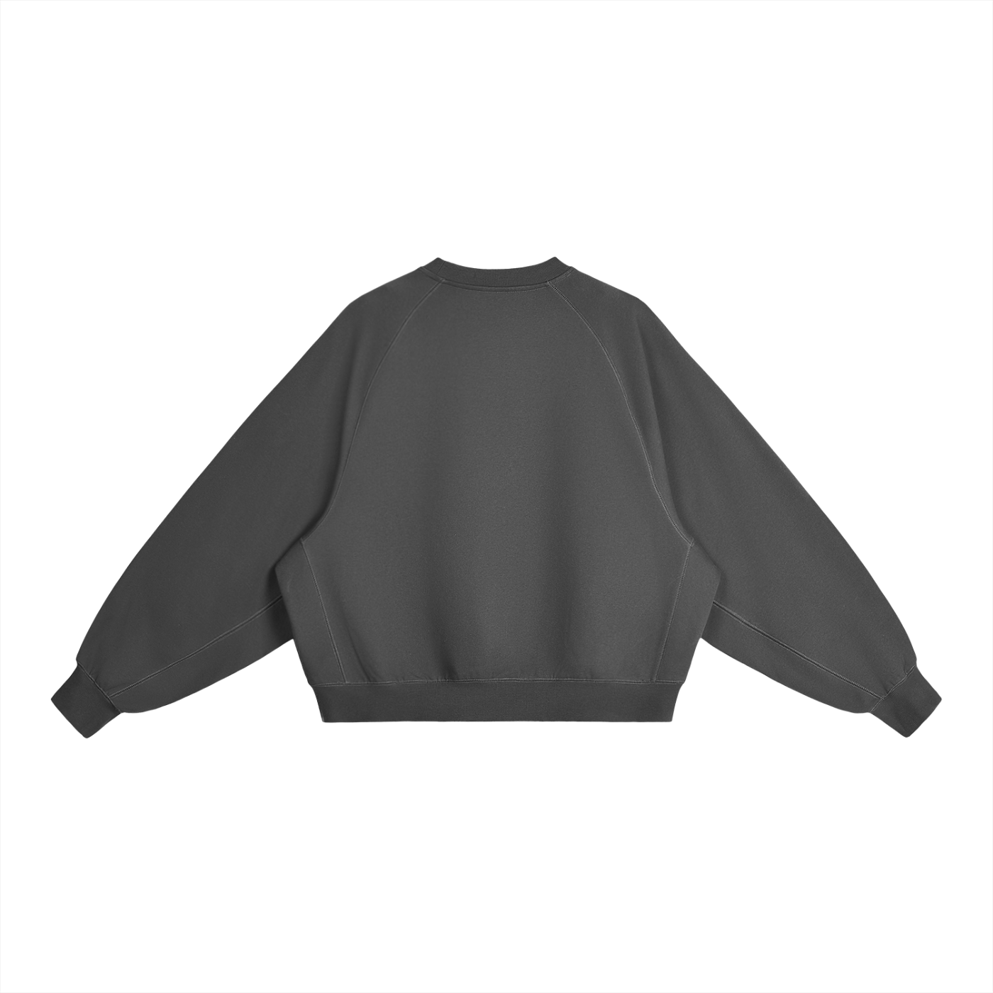 DEMI DRIP Essential Heavyweight Dolman Sleeve Boxy Sweatshirt