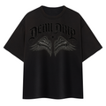 Unisex Sun Fade Distressed Boxy T-Shirt