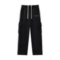 Side Stripe Straight-Leg Pants - Premium Streetwear