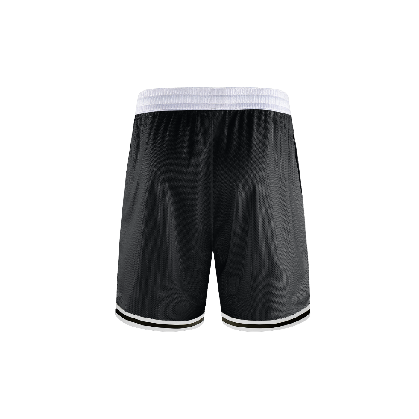 DEMI DRIP Classic Stripe Trim Basketball Shorts