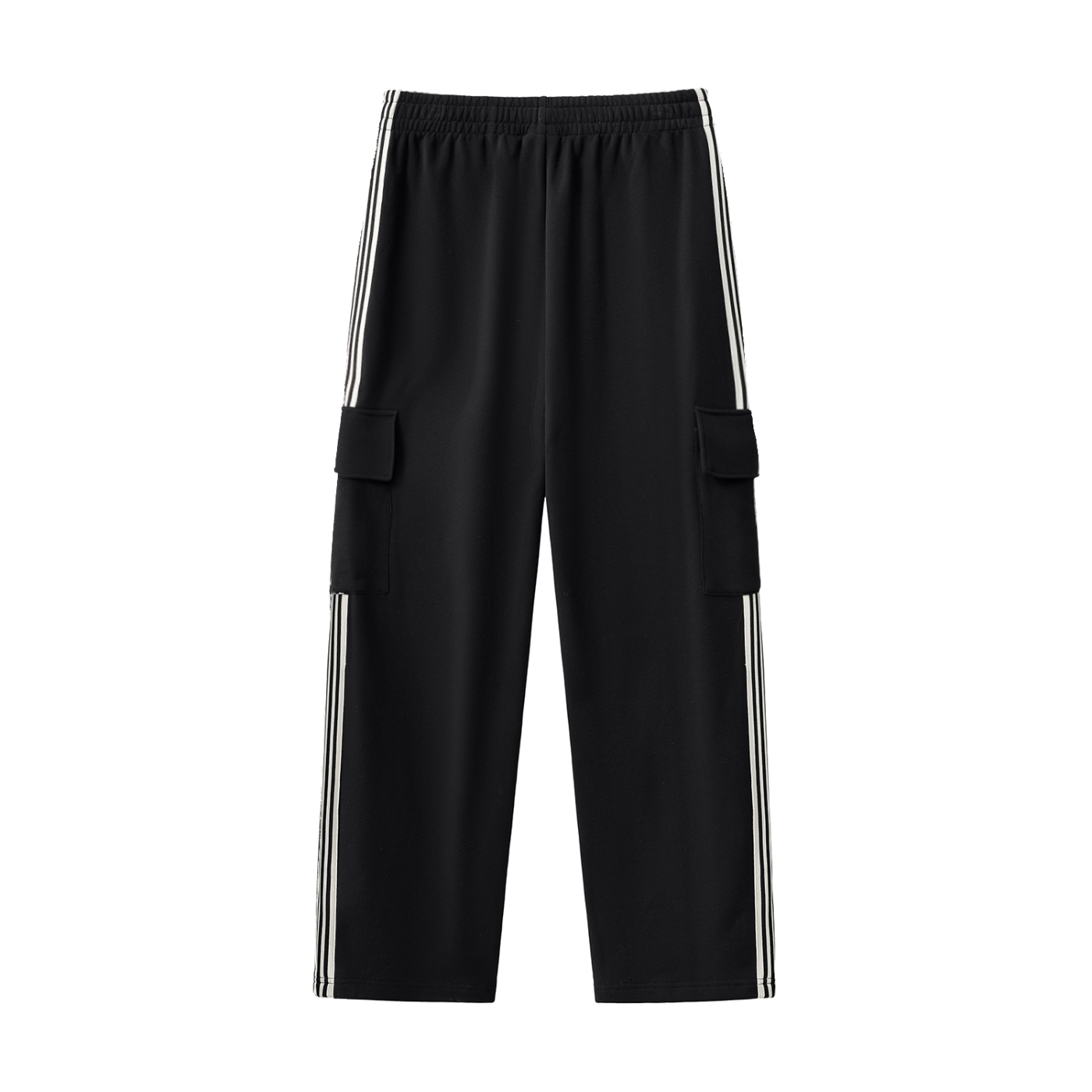 Side Stripe Straight-Leg Pants - Premium Streetwear