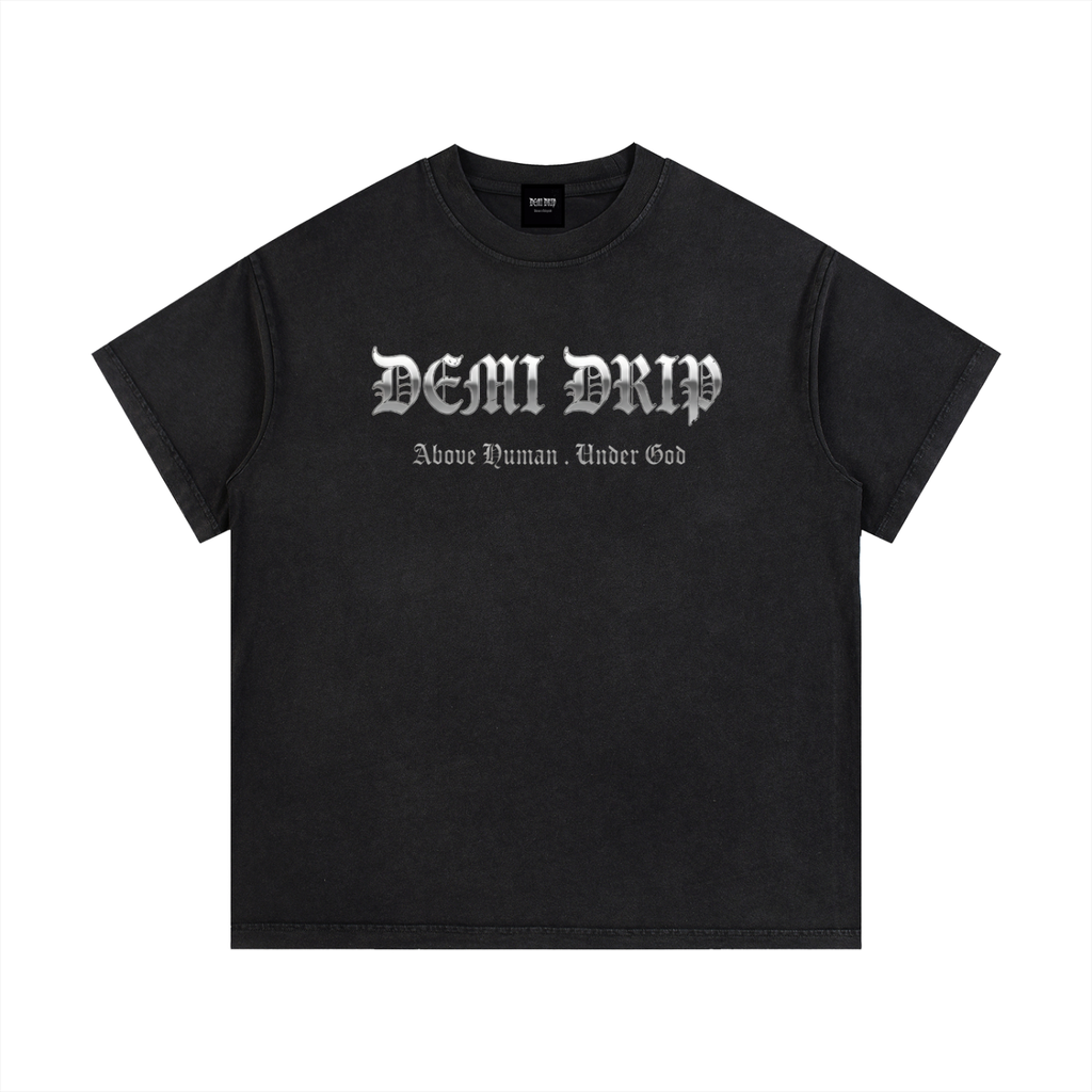 Vintage Wash Cotton T-Shirt - Premium Streetwear