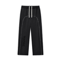 Contrast-Stitched Fleece Sweatpants - Premium Men's Streetwear | DEMI DRIP