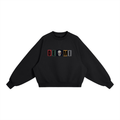 DEMI DRIP Essential Heavyweight Dolman Sleeve Boxy Sweatshirt