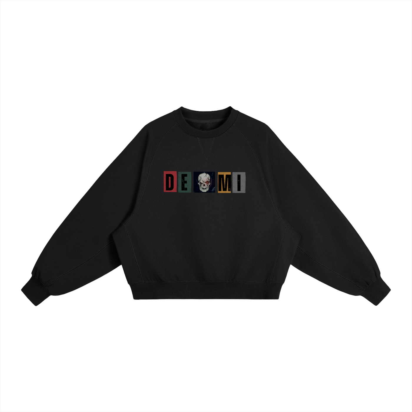 DEMI DRIP Essential Heavyweight Dolman Sleeve Boxy Sweatshirt