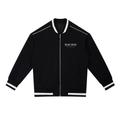 Contrast Piping Zip Bomber Jacket - Premium Streetwear | DEMI DRIP