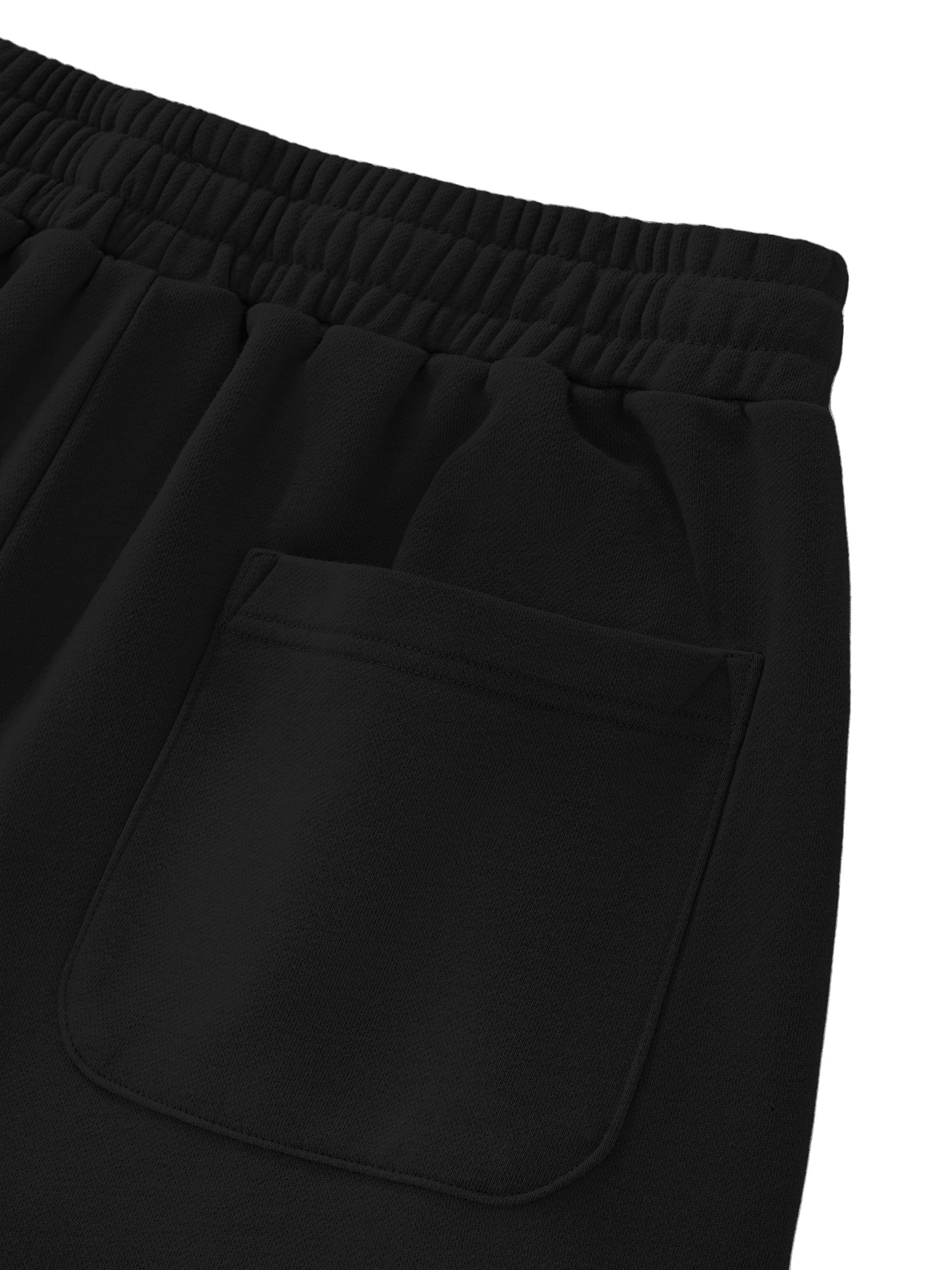 Sun Fade Raw Edge Cotton Shorts - Premium Streetwear