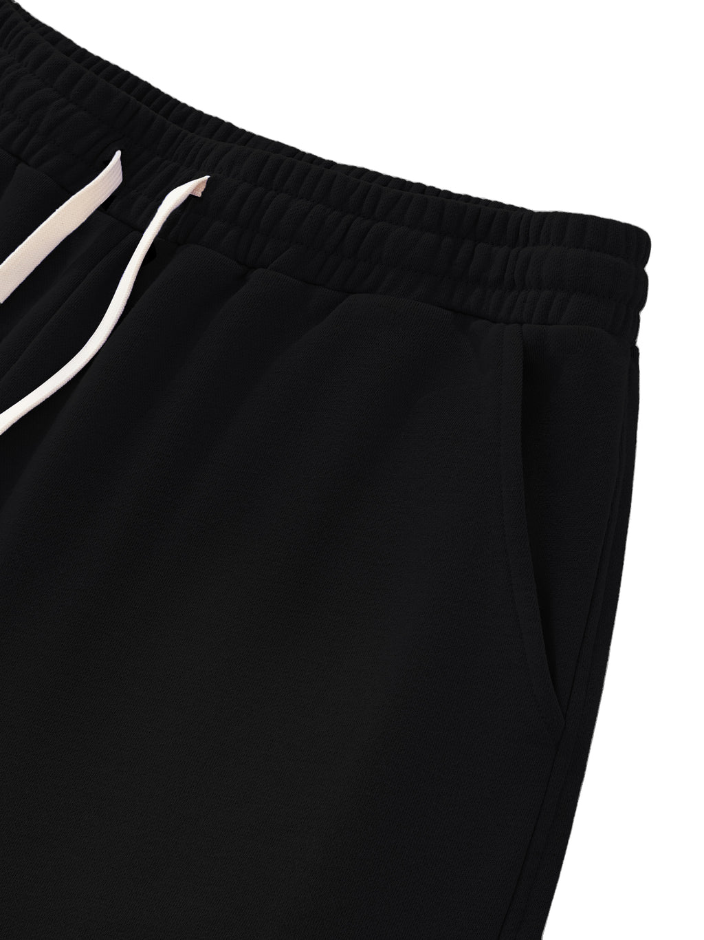 Sun Fade Raw Edge Cotton Shorts - Premium Streetwear