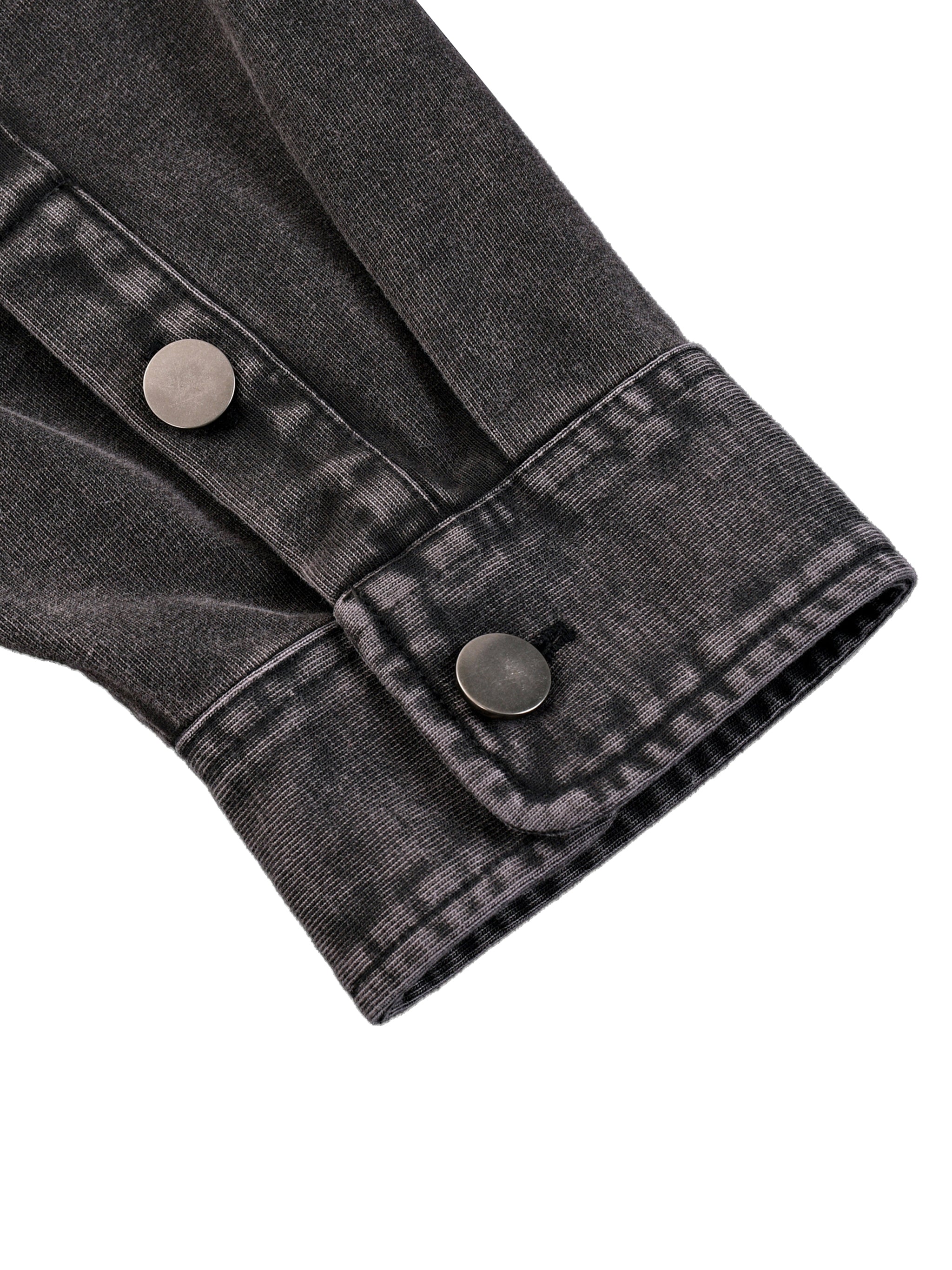 Denim Vintage Washed Heavyweight Jacket - Premium Streetwear | DEMI DRIP